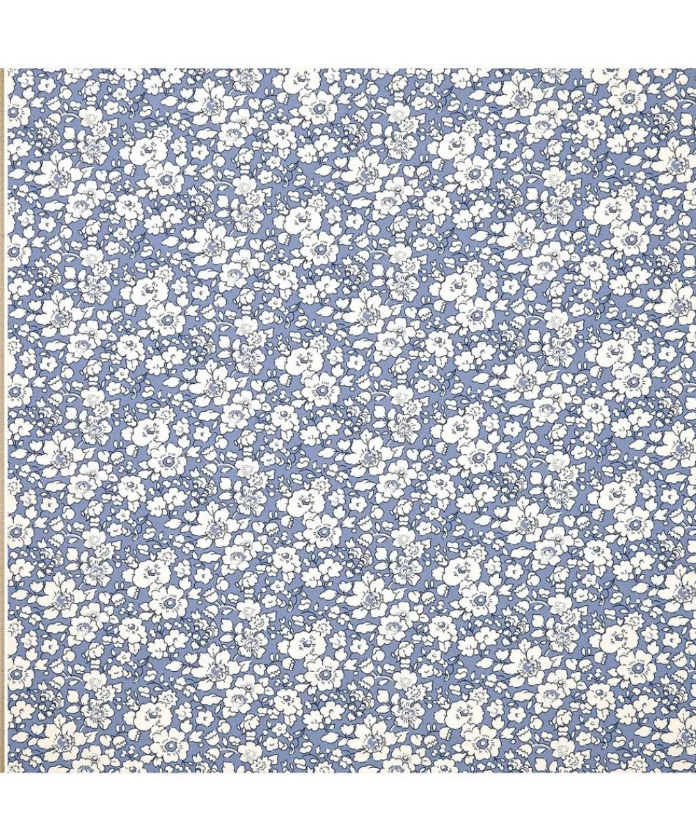 Liberty Interiors Furnishing Fabrics^Betsy Bloom Easton in Lapis – Outdoor