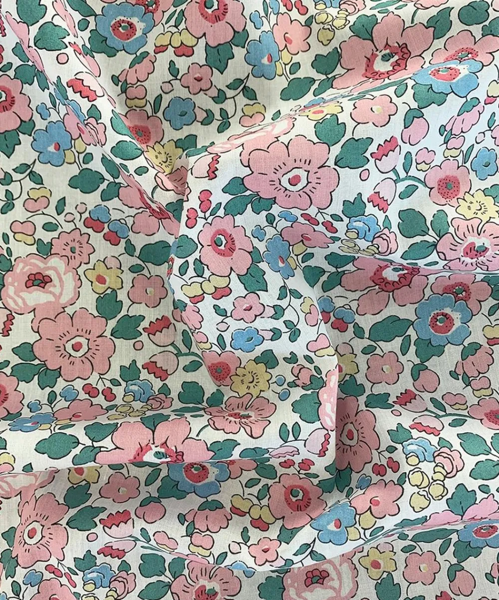 Coco & Wolf Bedding^Betsy Candy Floss Double Flat Sheet