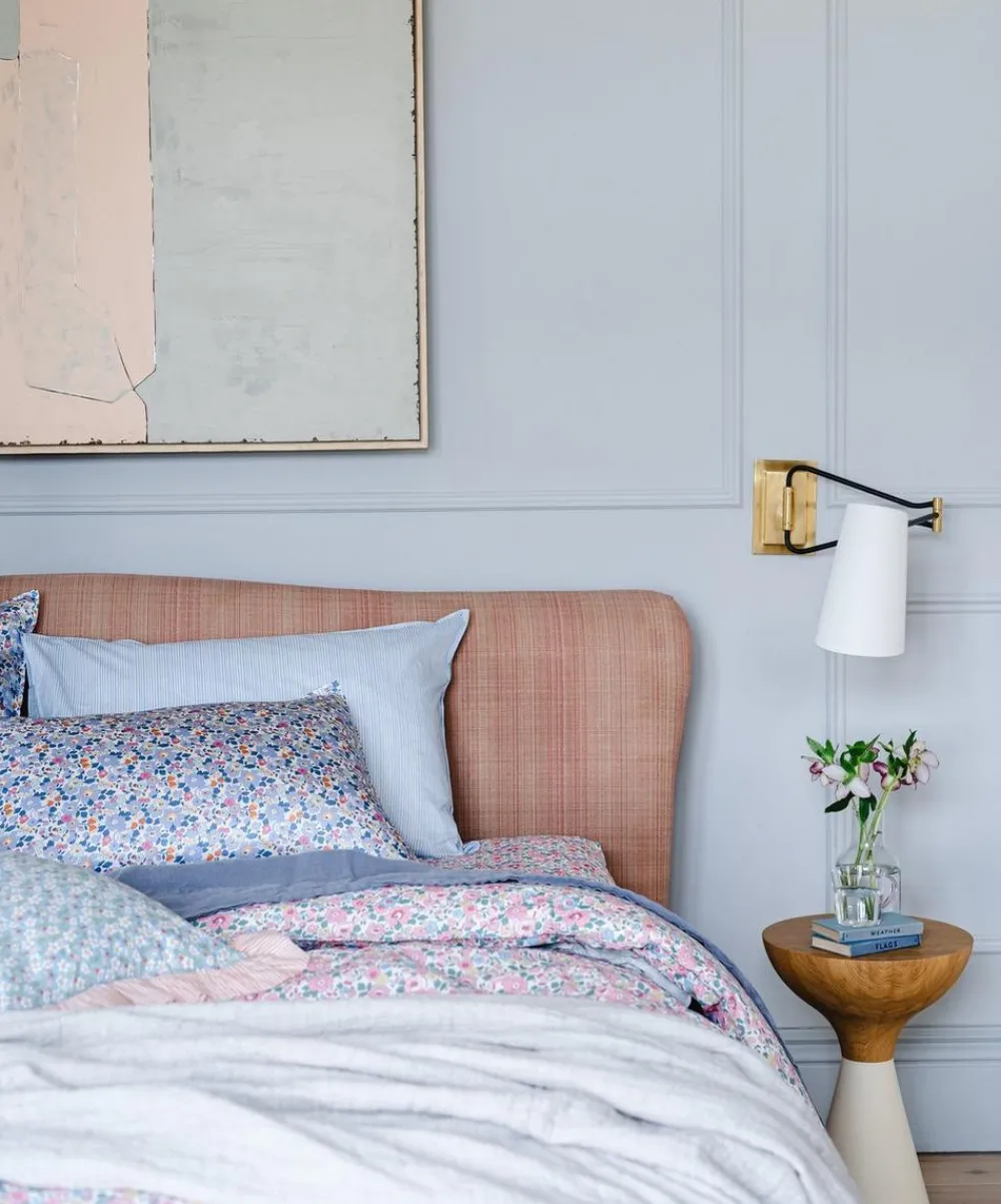 Coco & Wolf Bedding^Betsy Candy Floss Double Flat Sheet