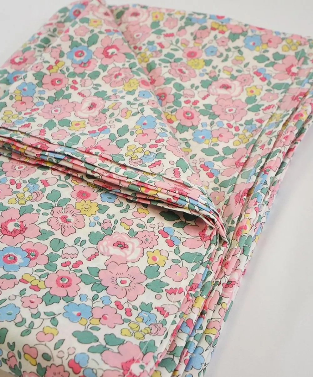Coco & Wolf Bedding^Betsy Candy Floss Double Flat Sheet
