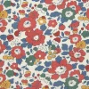 Liberty Interiors Furnishing Fabrics^Betsy Flora Cotton in Red Lac