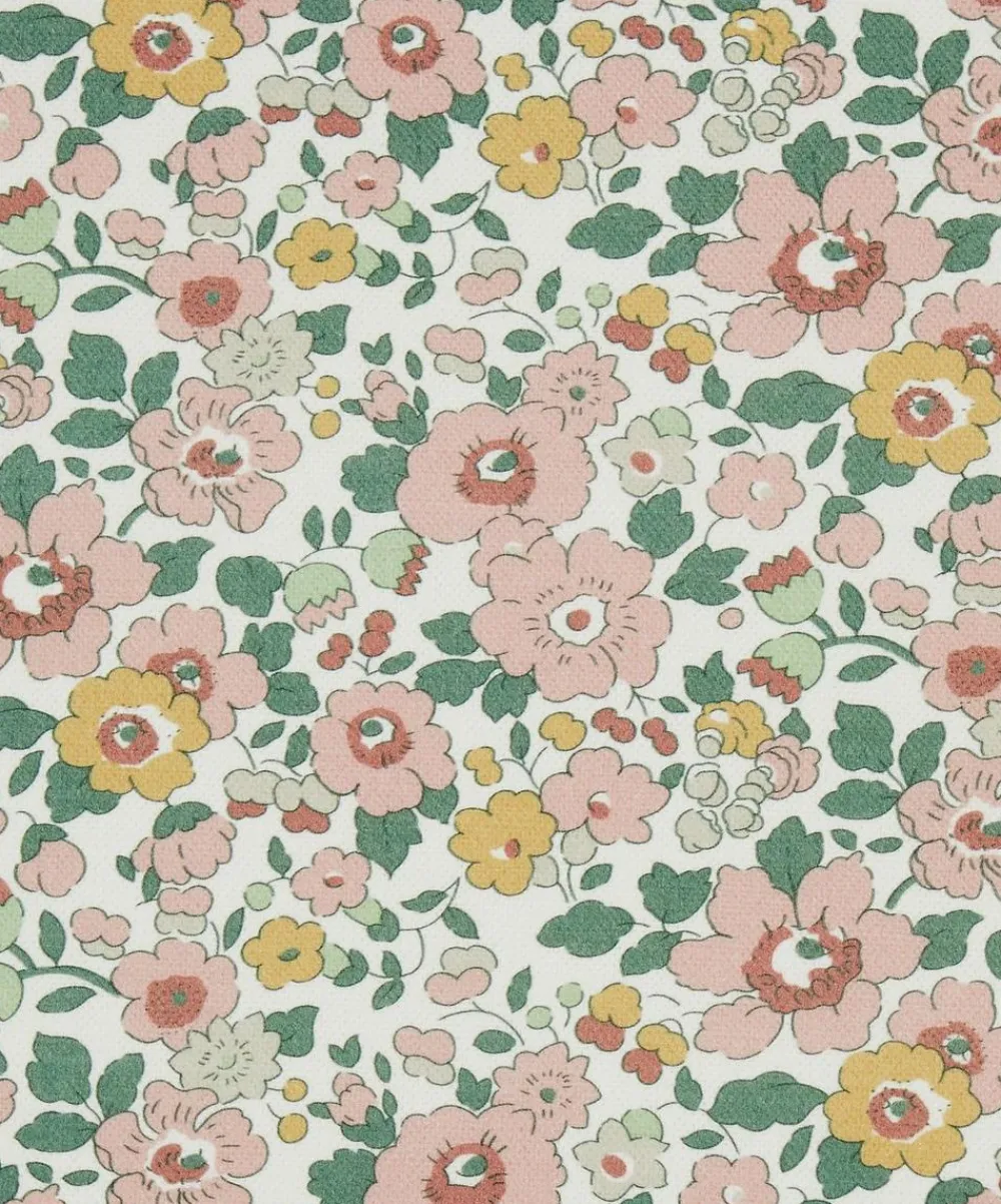 Liberty Interiors Furnishing Fabrics^Betsy Flora Cotton in Slipper