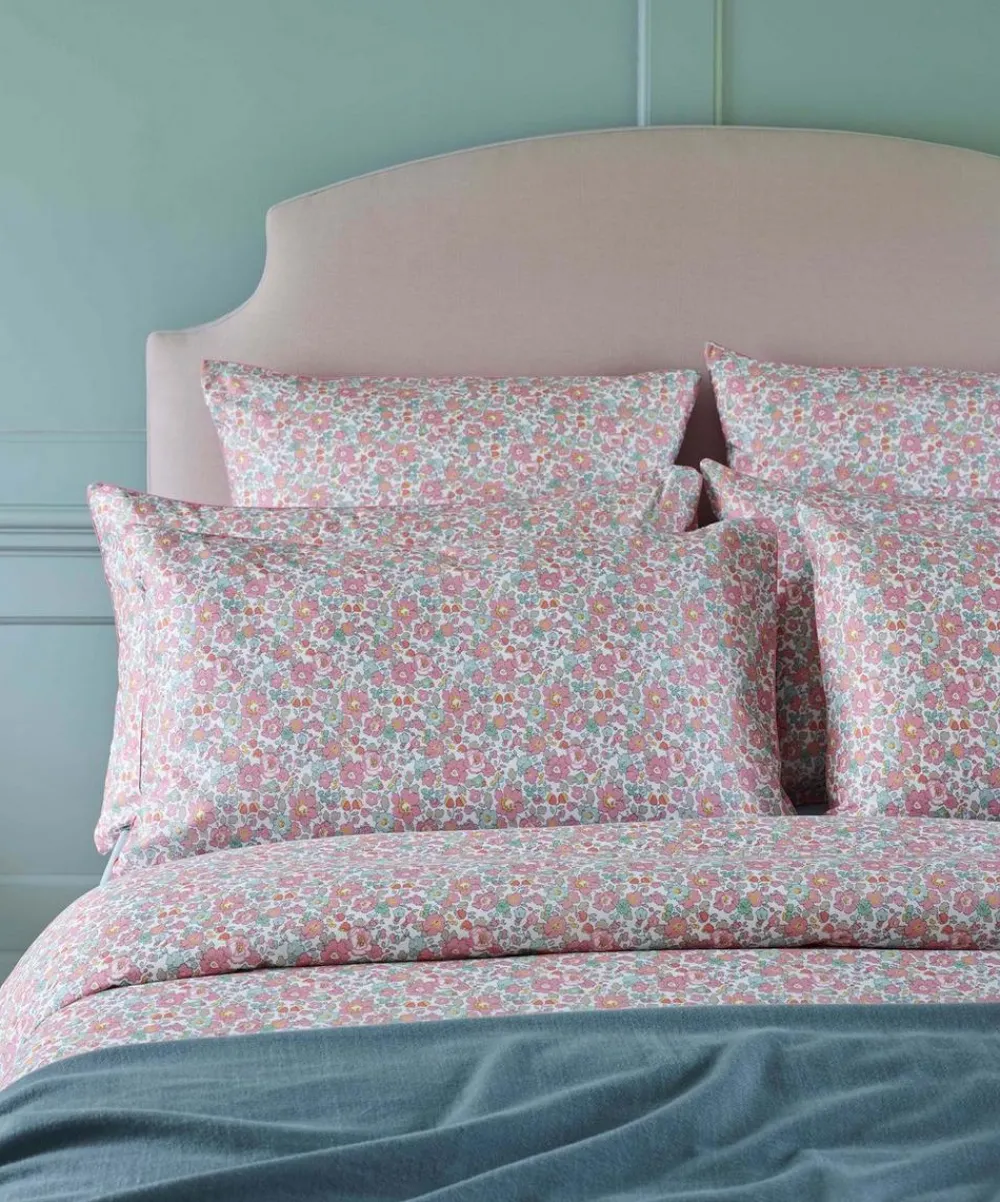 Liberty Bedding|Bedroom^Betsy Pink Tana Lawn™ King Pillowcase