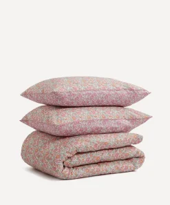 Liberty Bedding|Bedroom^Betsy Pink Tana Lawn™ Super King Duvet Set