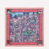 Liberty Scarves^Big Smoke Silk Twill Scarf (45X45cm)