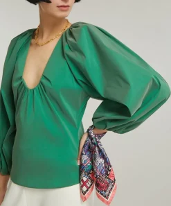 Liberty Scarves^Big Smoke Silk Twill Scarf (45X45cm)