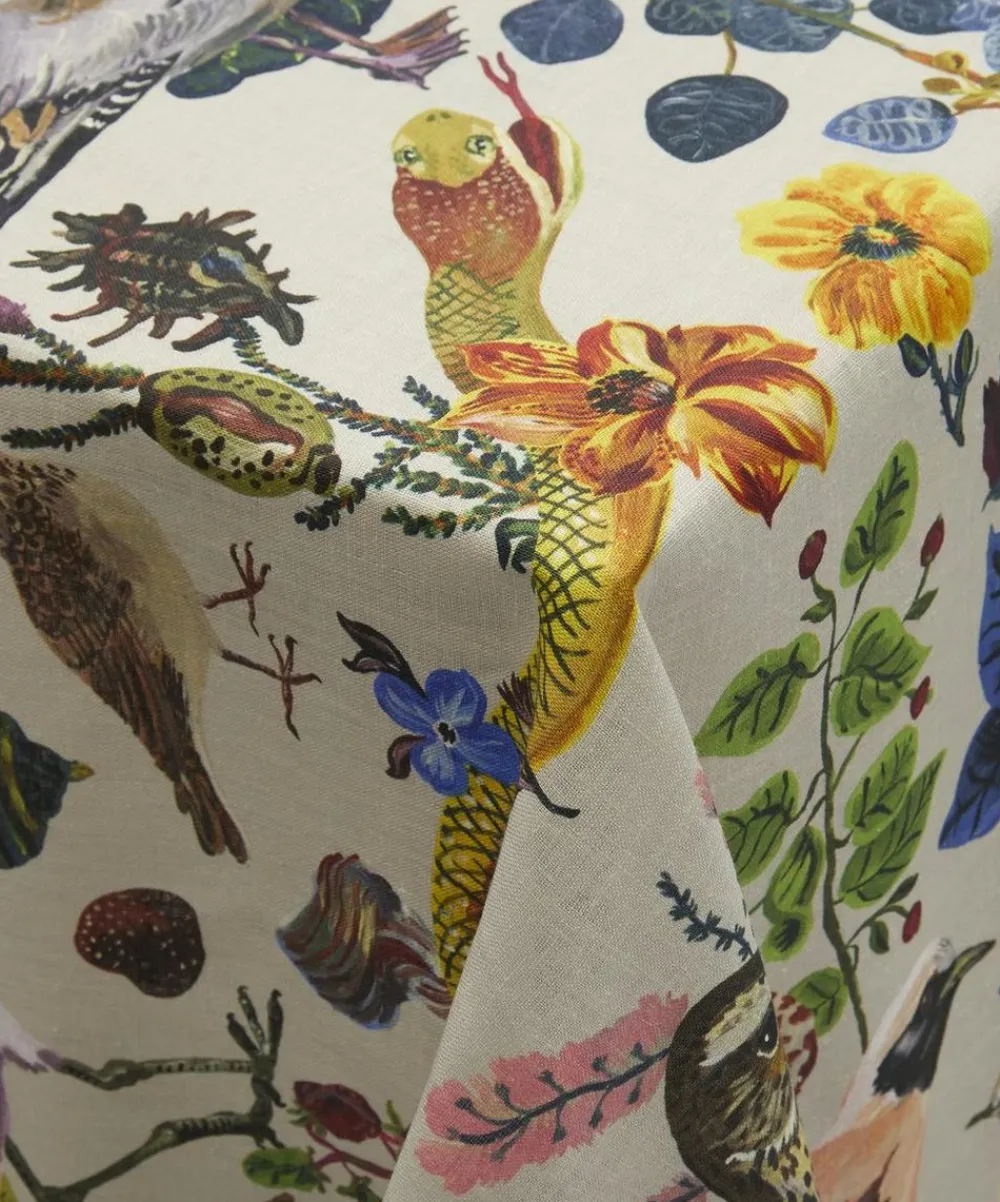 Avenida Home Tableware^Birds in the Dunes 200x150cm Linen Tablecloth