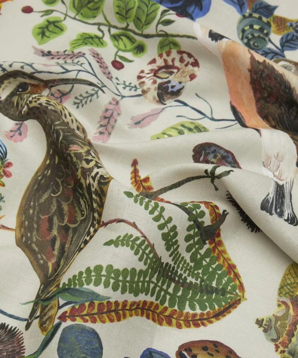 Avenida Home Tableware^Birds in the Dunes 200x150cm Linen Tablecloth