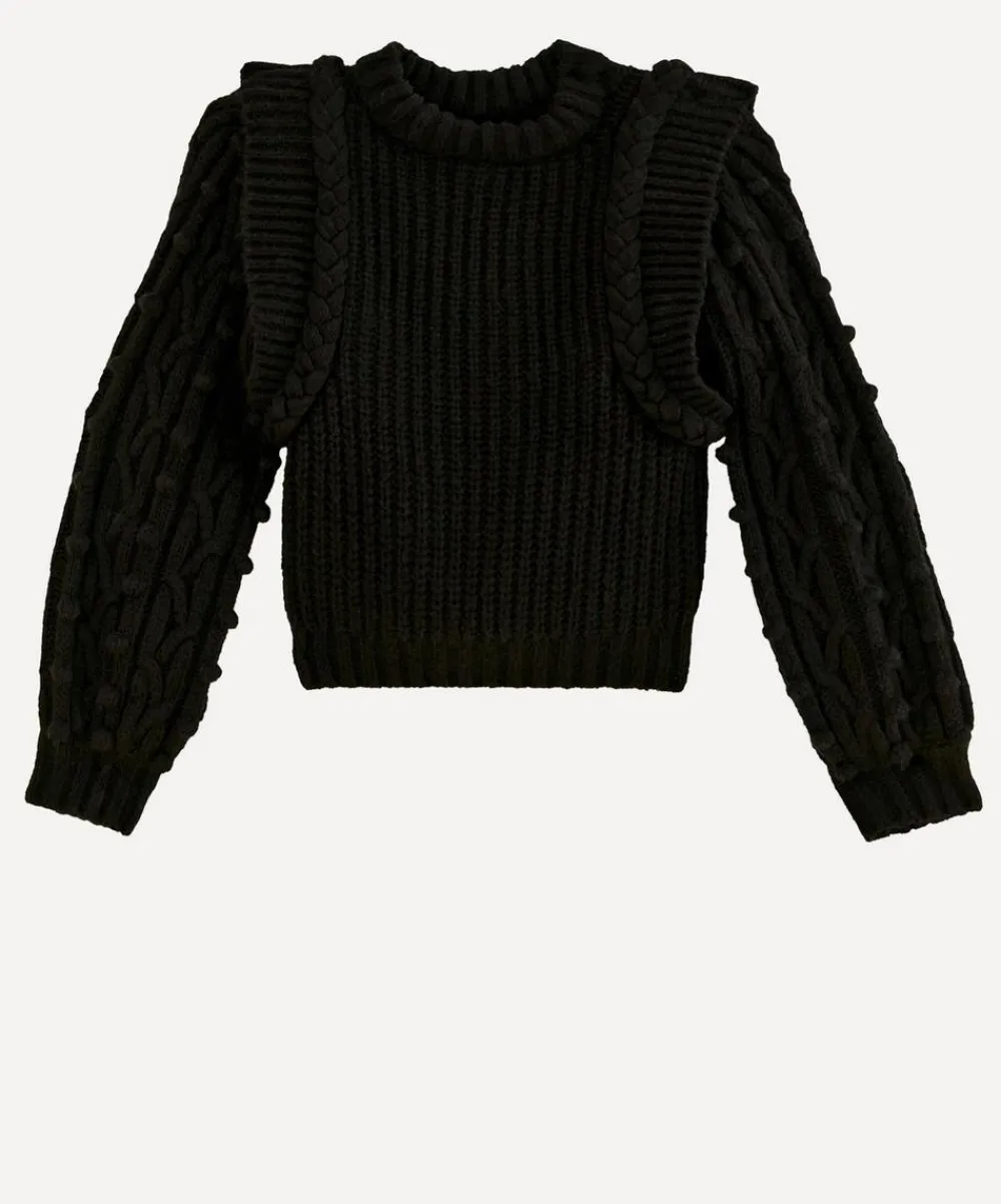 FARM Rio Knitwear^Black Braided Jumper