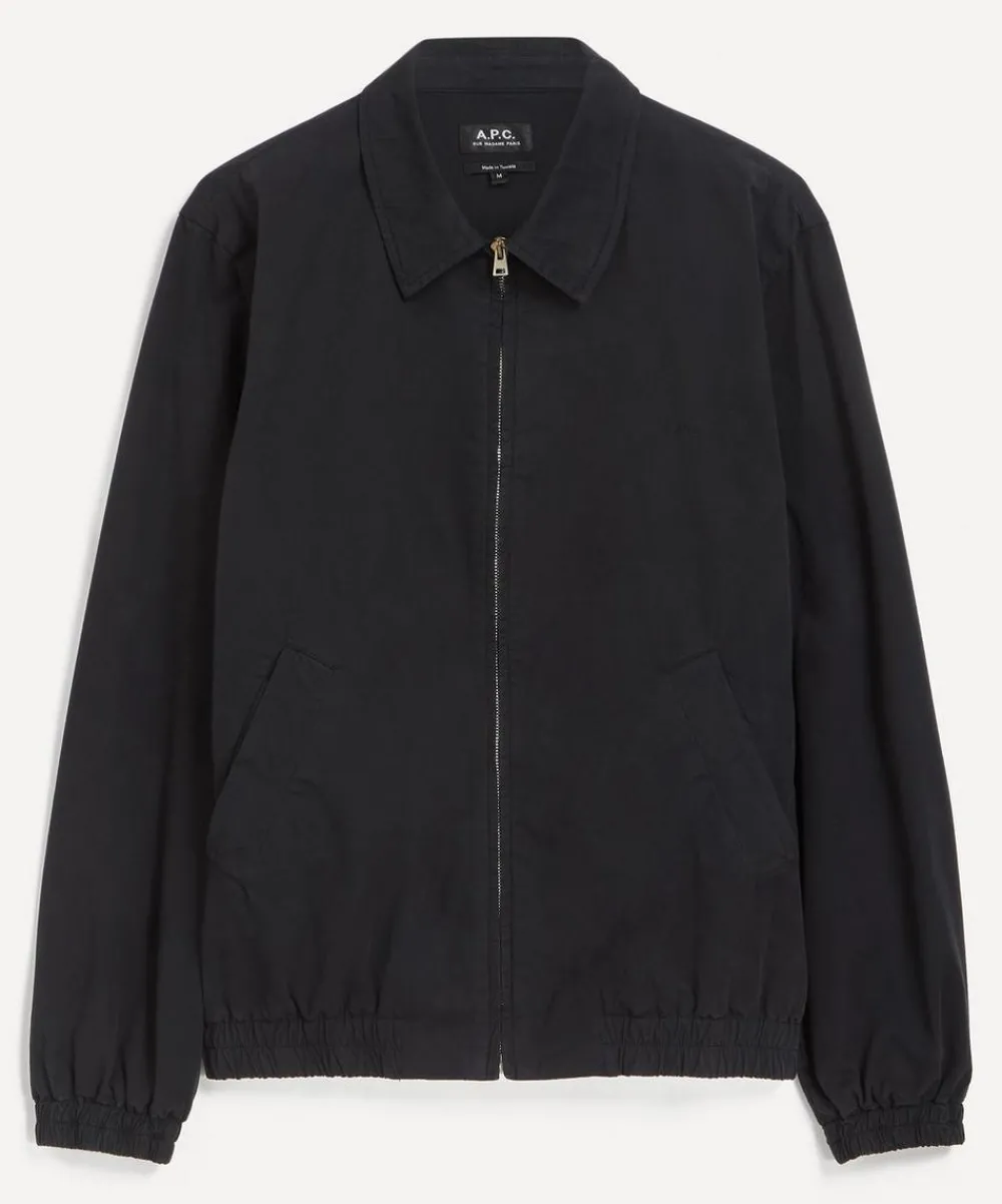 A.P.C. Coats & Jackets^Black Gilbert Jacket
