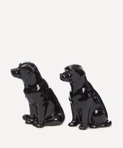 Quail Tableware^Black Labrador Salt And Pepper Shakers