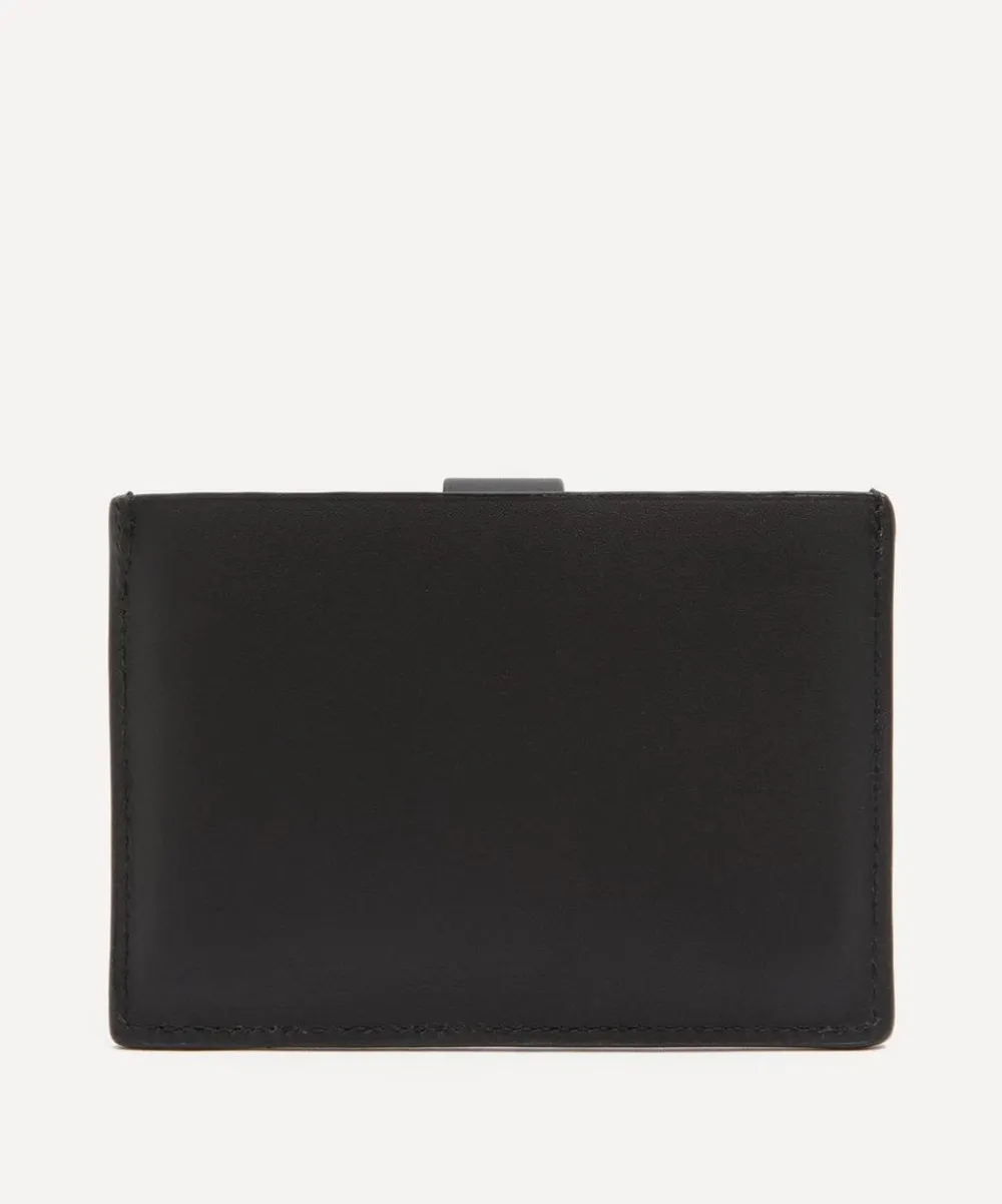 Paul Smith Wallets^Black Leather Credit Card Holder