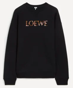 Loewe Knitwear & Sweats^Black Sweatshirt