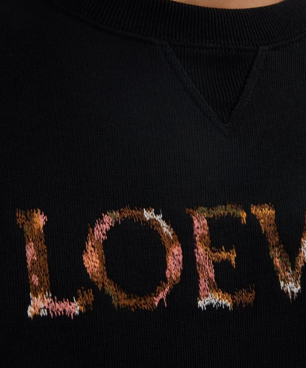 Loewe Knitwear & Sweats^Black Sweatshirt