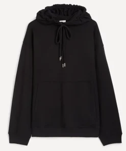 Dries Van Noten Knitwear & Sweats^Black Loose-Fit Hoodie