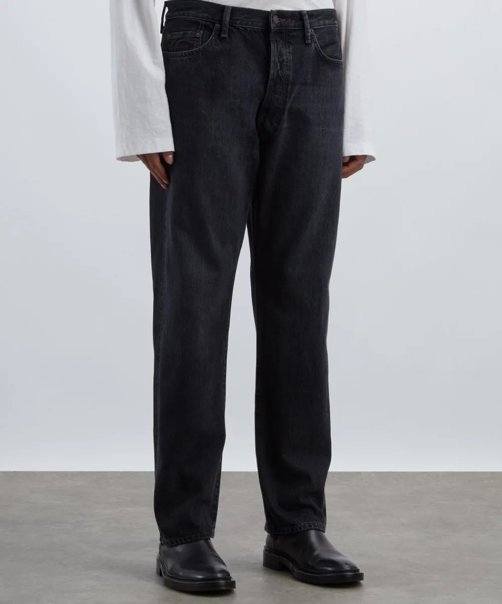 Acne Studios Jeans^Black Loose-Fit 1999M Jeans
