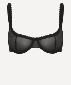 Fruity Booty Lingerie^Black Moss Mesh Bra