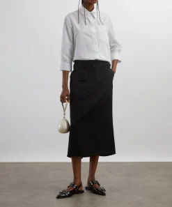 Simone Rocha Skirts^Black Multi Belt Loop Kick Back Skirt