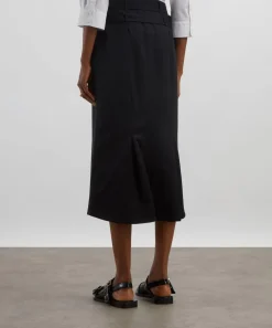 Simone Rocha Skirts^Black Multi Belt Loop Kick Back Skirt