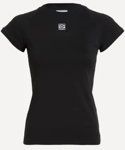 Loewe Tops^Black Small Fit T-Shirt