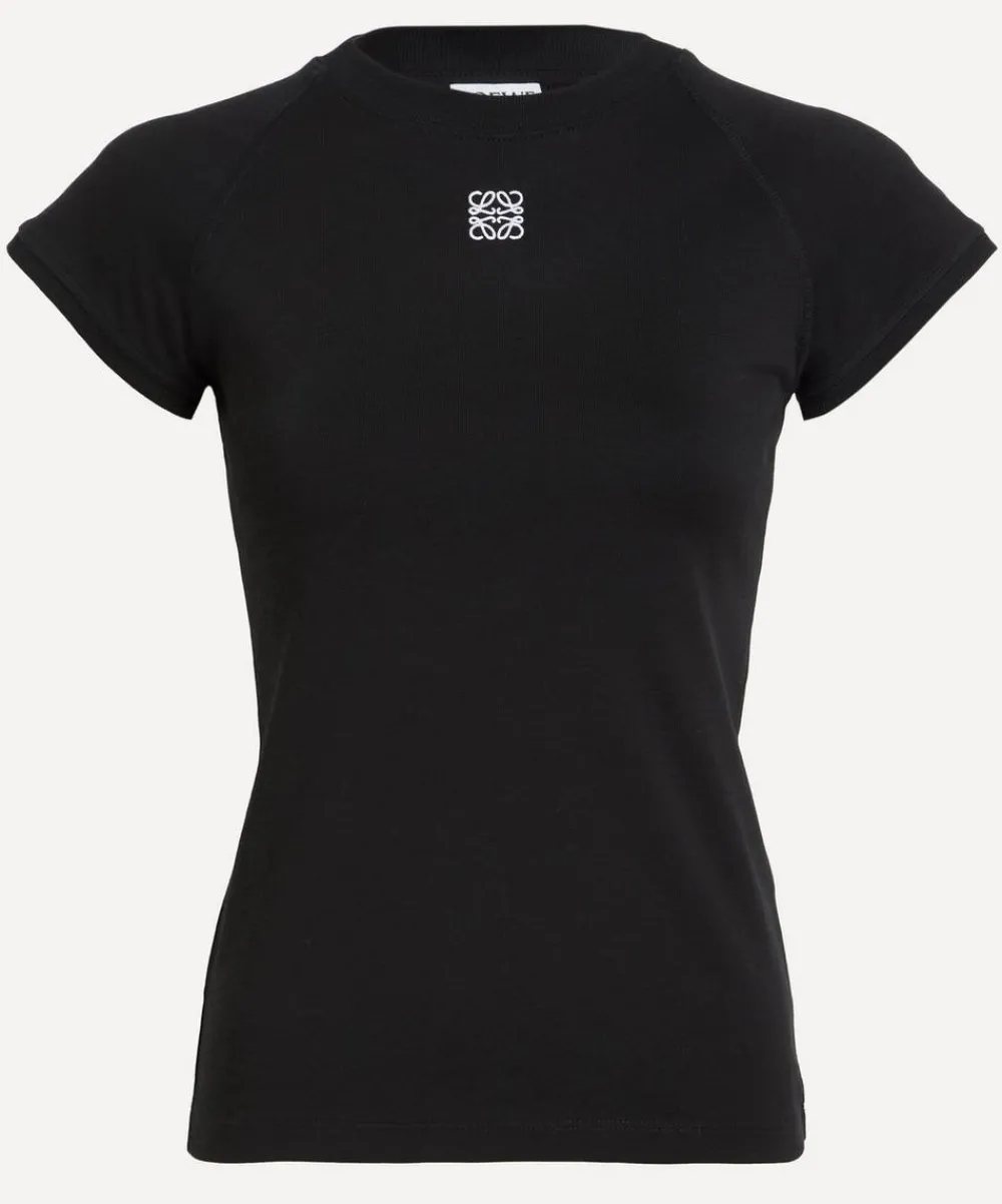 Loewe Tops^Black Small Fit T-Shirt