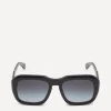 Chloé Sunglasses & Glasses^Black Soft Square Acetate Sunglasses