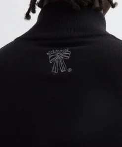 Acne Studios Trousers^Black Wool Zip-Up Cardigan