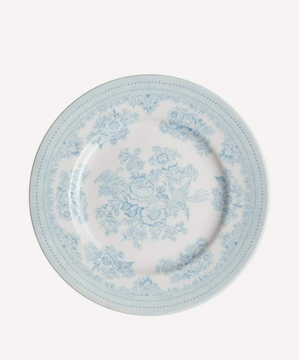 Burleigh Tableware^Blue Asiatic Pheasants 17cm Plate Set of 4