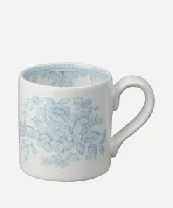 Burleigh Mugs^Blue Asiatic Pheasants Half Pint Mug