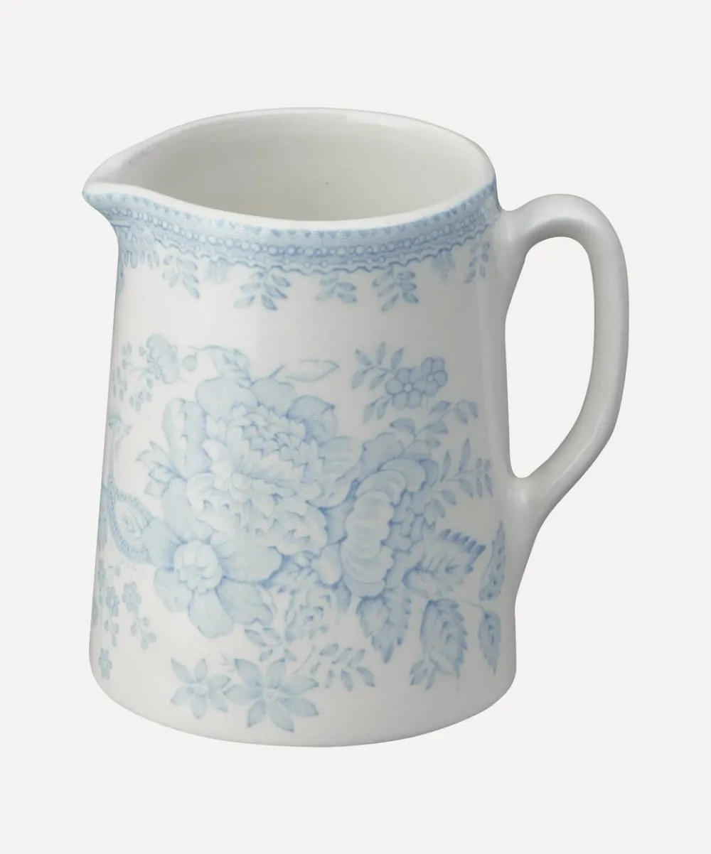 Burleigh Glass & Drinksware^Blue Asiatic Pheasants Mini Tankard Jug