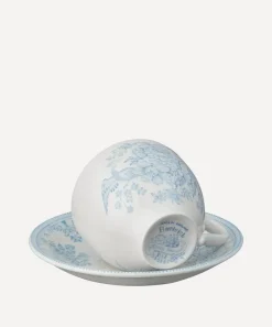 Burleigh Mugs^Blue Asiatic Pheasants Teacup and Saucer