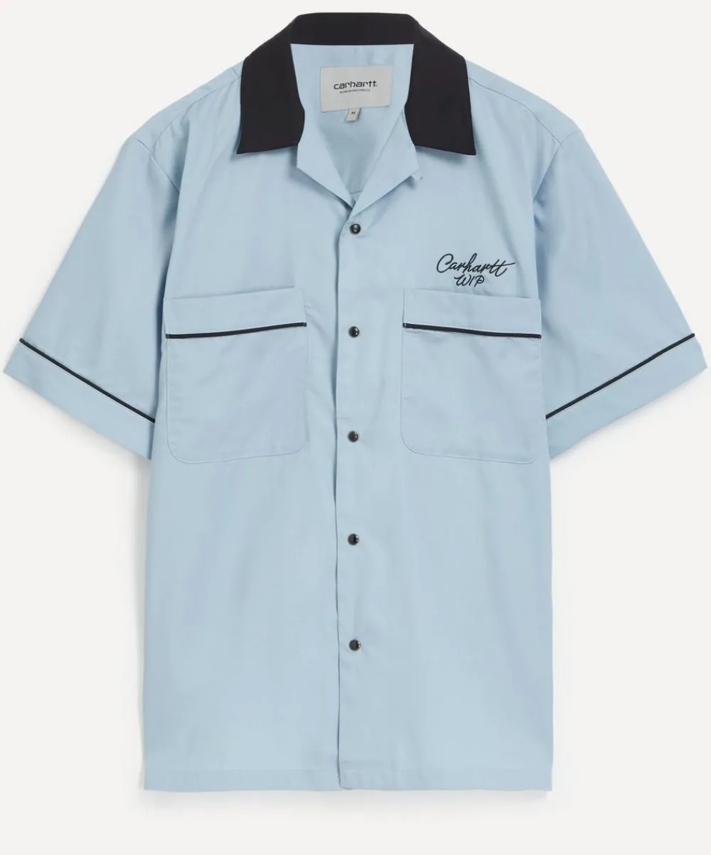 Carhartt WIP Shirts^Blue Bowl Short-Sleeve Shirt