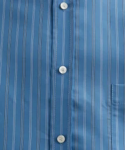 Acne Studios Shirts^Blue Button-Up Shirt