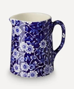 Burleigh Glass & Drinksware^Blue Calico Mini Tankard Jug