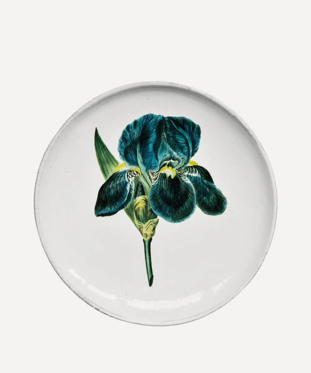 Astier de Villatte Tableware^Blue Flower Dinner Plate
