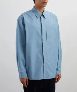 Le17septembre Shirts^Blue Raglan Long-Sleeve Shirt