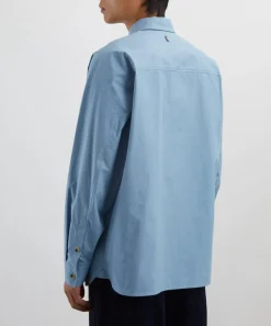 Le17septembre Shirts^Blue Raglan Long-Sleeve Shirt