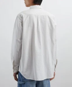 Adsum Shirts^Blue Stripe Premium Oxford Button Down Shirt