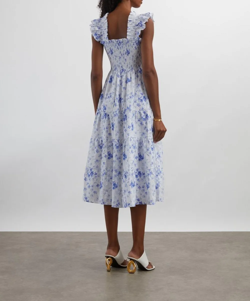 Hill House Home Dresses^Blue Sweet Peas Ellie Nap Dress