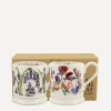 Emma Bridgewater Mugs^Bluebell and Sweet Pea Boxed Half-Pint Mugs