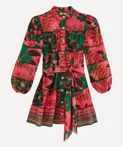 FARM Rio Dresses^Blush Floral Yard Mini-Dress