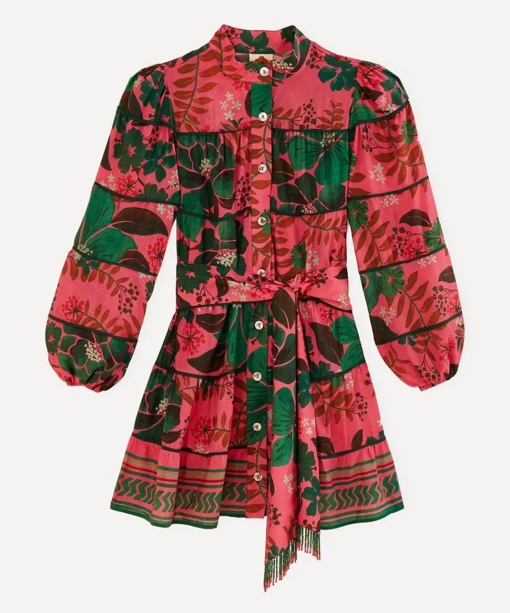 FARM Rio Dresses^Blush Floral Yard Mini-Dress