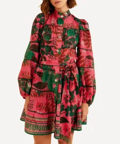 FARM Rio Dresses^Blush Floral Yard Mini-Dress