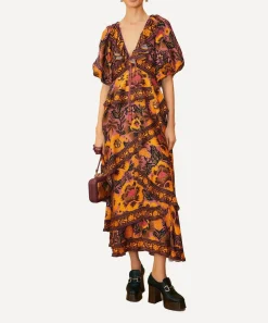 FARM Rio Dresses^Blush Garden Bloom Maxi-Dress
