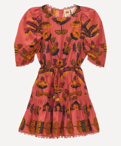 FARM Rio Dresses^Blush Living Bloom Short-Sleeve Mini-Dress
