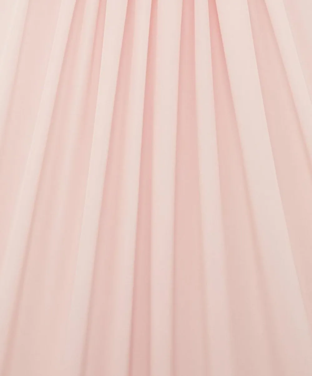 Liberty Fabrics Crepe De Chine|Classic Tana Lawn^Blush Plain Silk Crepe de Chine