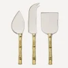 Doing Goods Tableware^Bodhi Bamboo Cheese Knives Set of Three