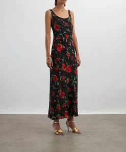RIXO Dresses^Bondi Silk Midi Dress