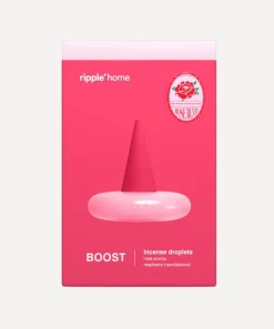 Ripple Candles & Candle Holders|Wellness^BOOST Rose Incense Droplets