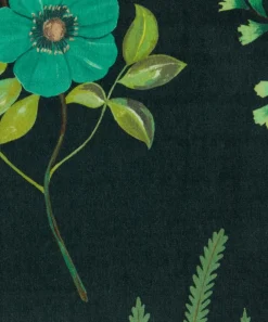 Liberty Interiors Furnishing Fabrics^Botanical Flora Wellington Velvet in Jade